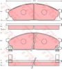 TRW GDB7036 Brake Pad Set, disc brake